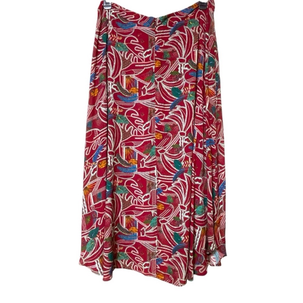 FARM Rio Colorful Abstract Maxi Skirt - Picture 4 of 7